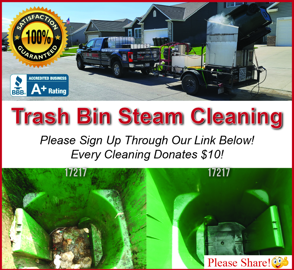 G&R Home Services - Trash Bin Cleaning Give Back Program Share Image